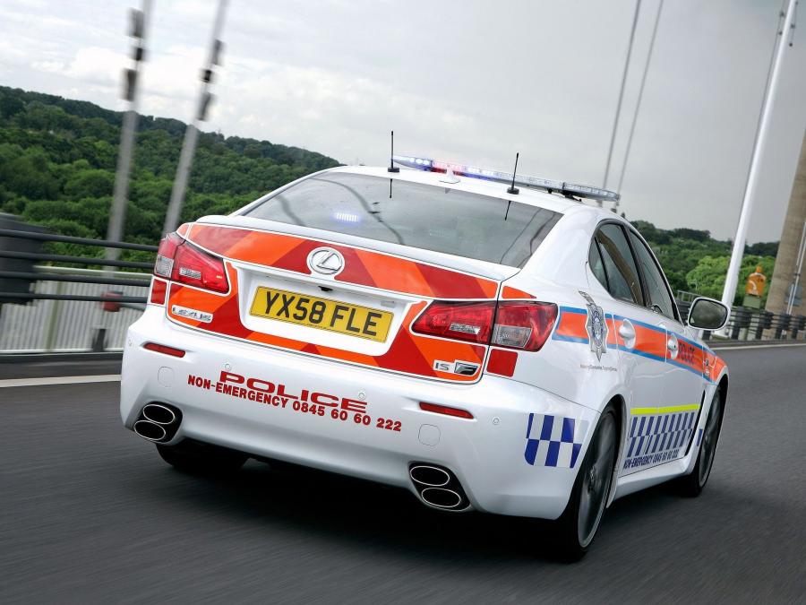  Lexus IS-F Police Car 2008 года  (UK) (фото 2 из 13)